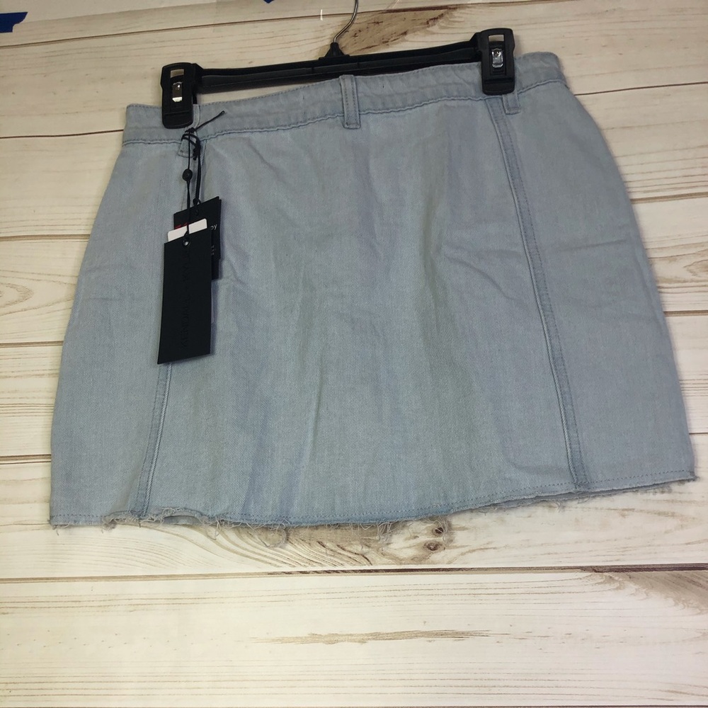 Kendall + Kylie Fashion Denim Mini Skirt - Picture 7 of 7